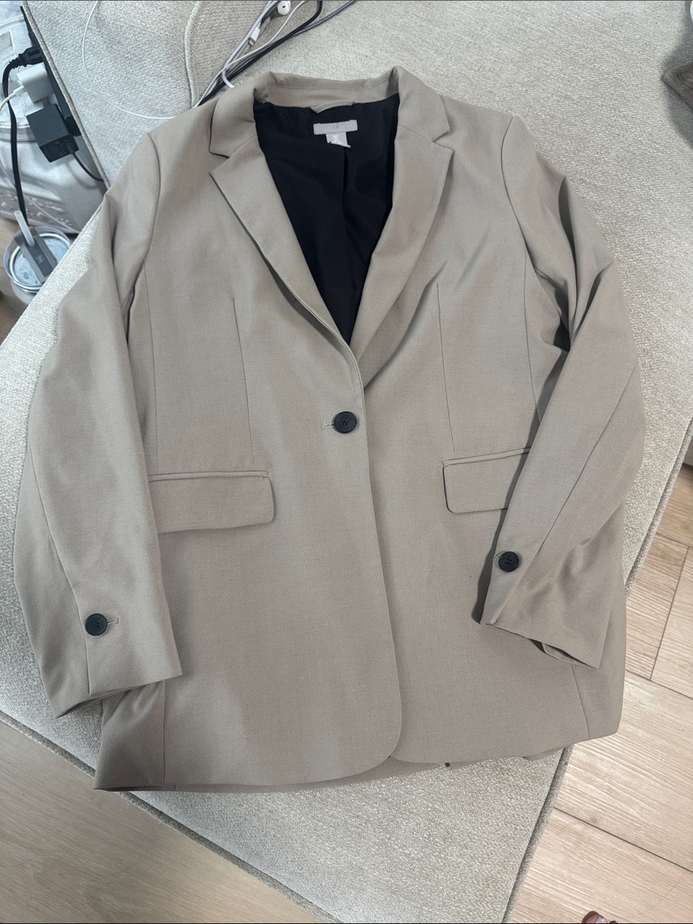 H&M Taupe blazer